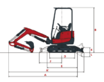 Yanmar Minibagger ViO17 – Bild 8