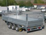 Humbaur HTK 3500.41 ALU Tridem 3 Achser mit Gitteraufsatz 600mm – Bild 9