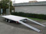 Humbaur Universal 3000 Seilwinde, Auffahrbohlen u Aluboden – Bild 8