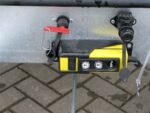 Humbaur HTK 3500.31 STAHL E-Pumpe, Gitteraufsatz, Rampen, Stützen – Bild 10